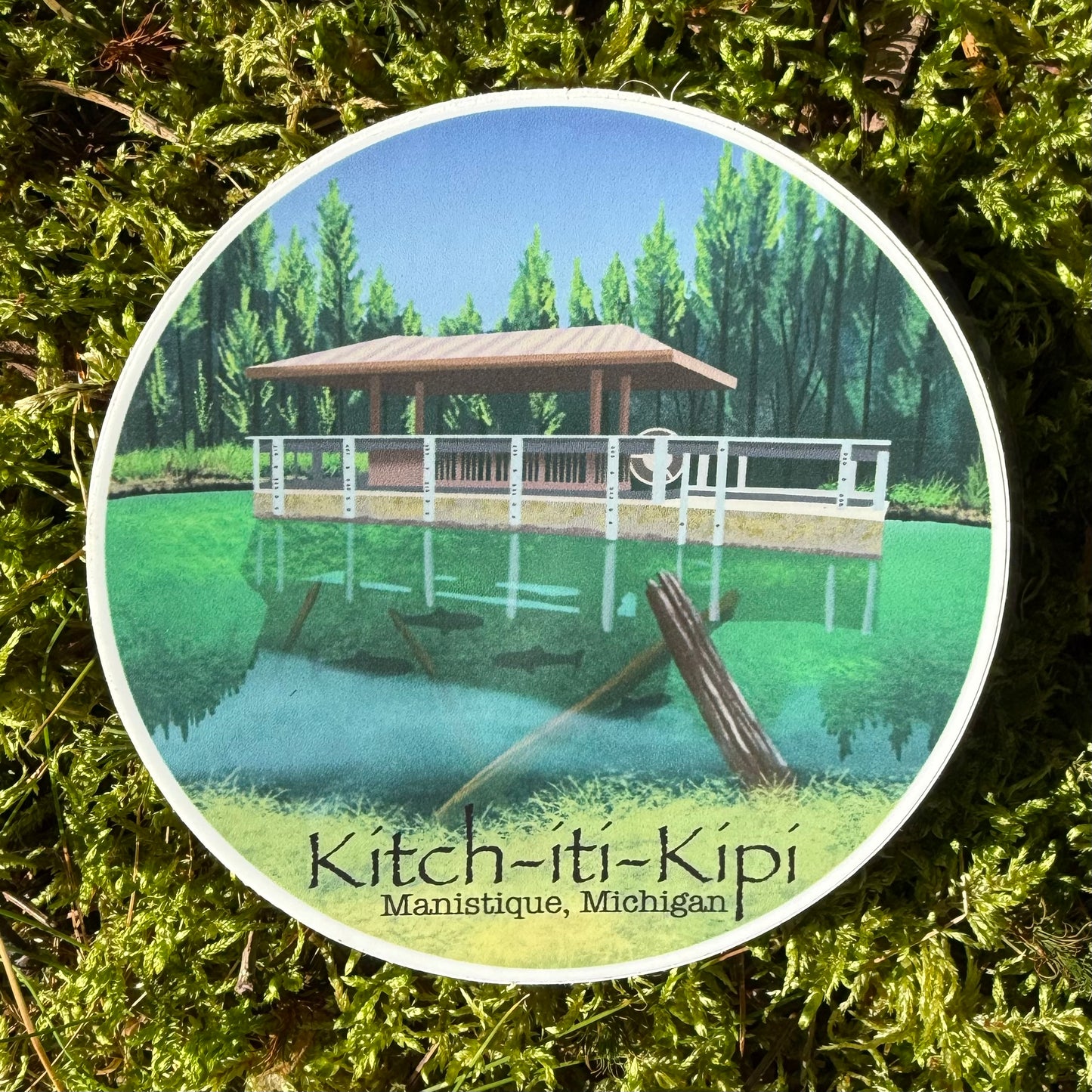Kitch-iti-kipi Vinyl Sticker