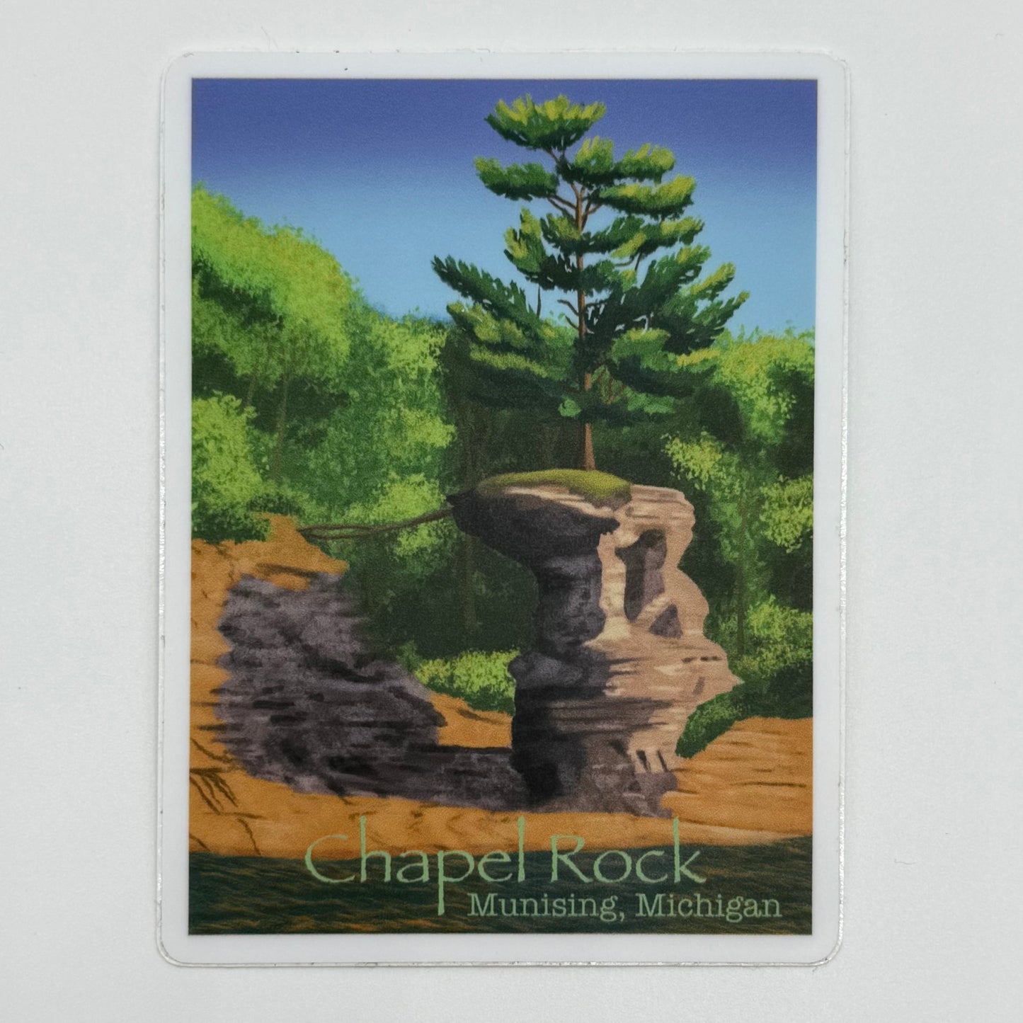 Chapel Rock Vinyl Sticker