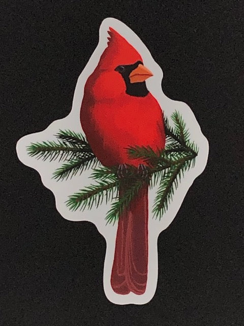 Cardinal Vinyl Sticker