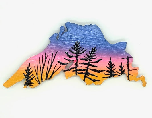 Lake Superior Sunset Magnet